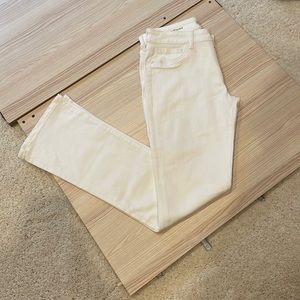 DL1961 size 29 white bootcut jeans
